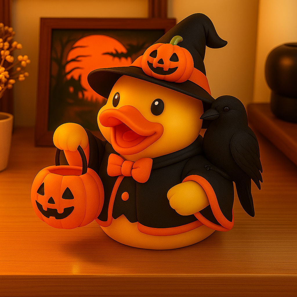 🦆🎃Halloween Duck Decoration