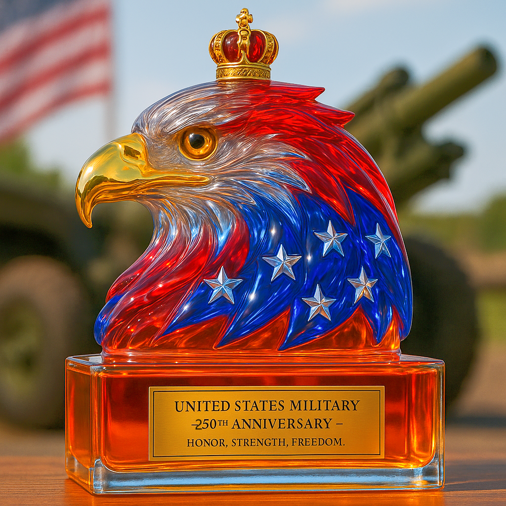 250th Anniversary Eagle Whiskey Bottle