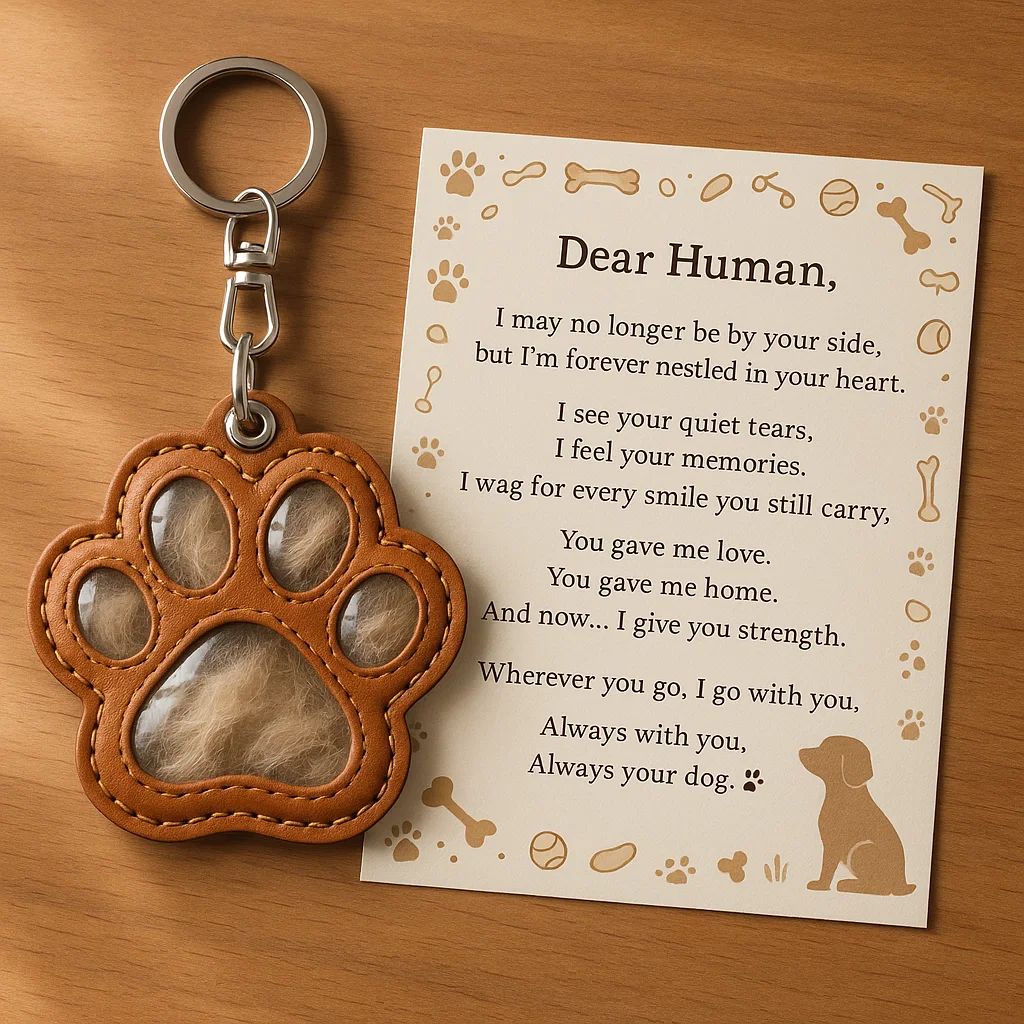 Pet Memorial Keychain