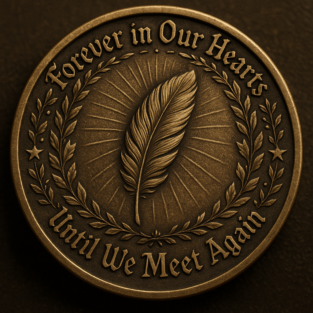 Cardinal Memorial Coin – A Little Comfort You Can Carry 🕊️❤️