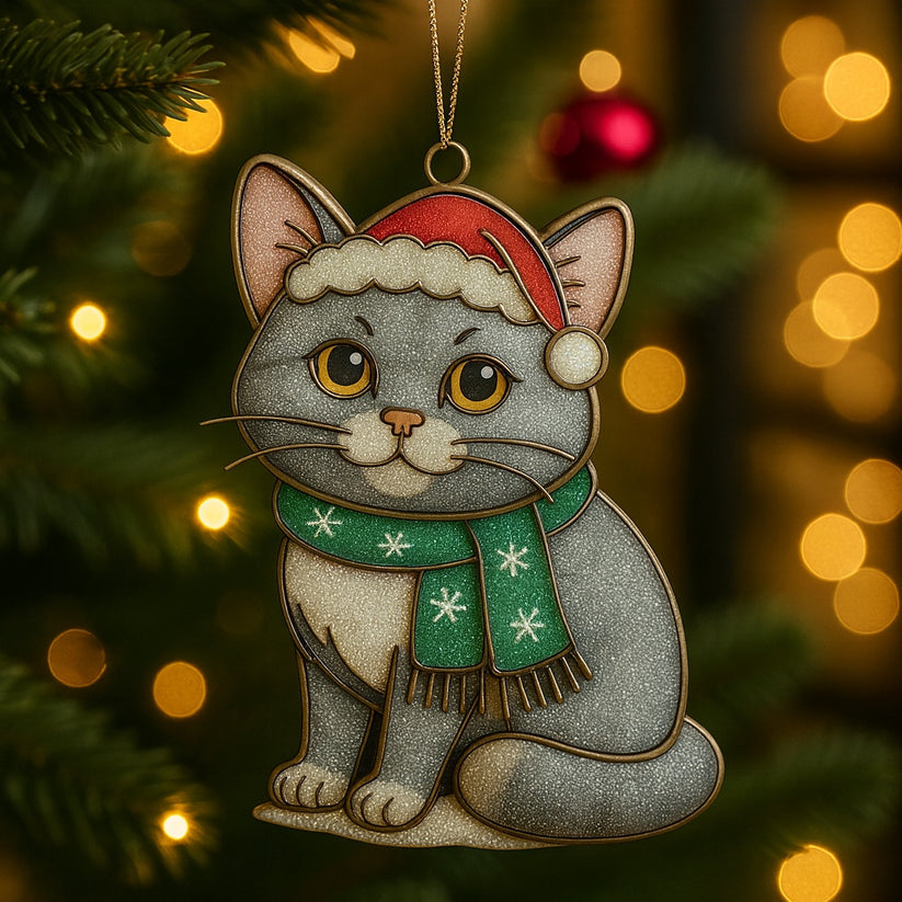 🐱Christmas Cat Ornament🌲
