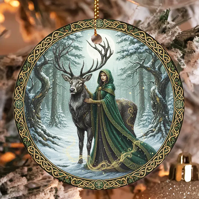 Celtic Winter Ornaments