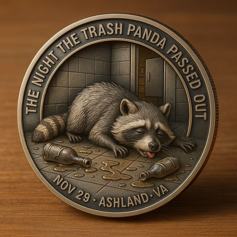 Trashed Panda Incident Challenge Coin