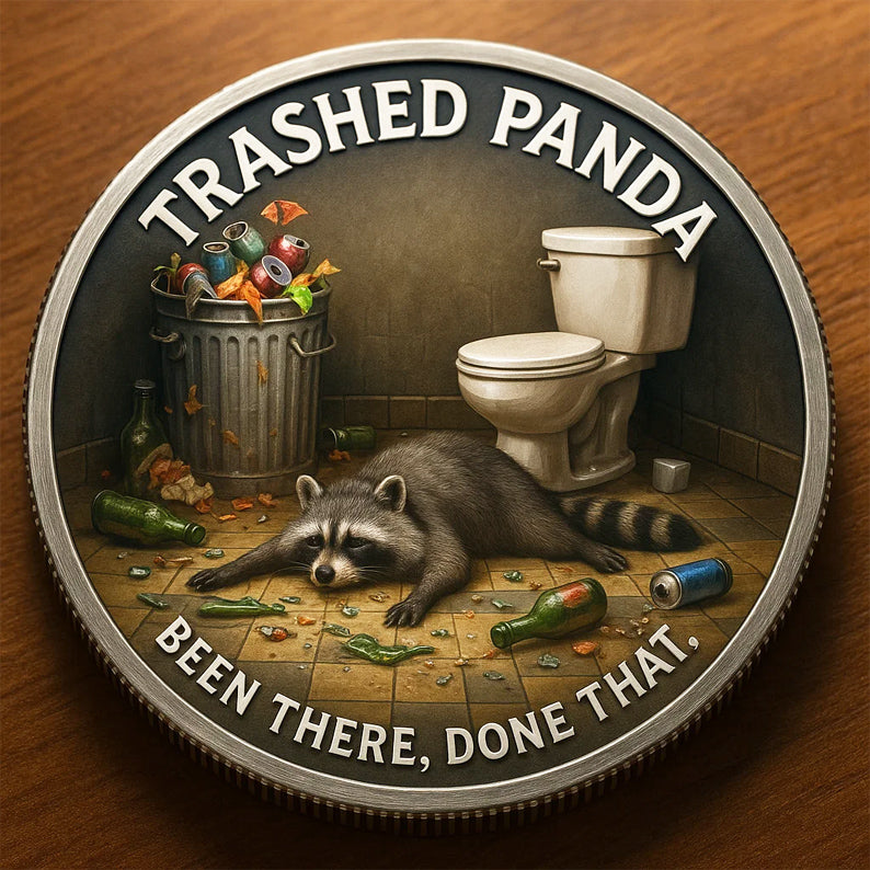 Trashed Panda Incident Challenge Coin