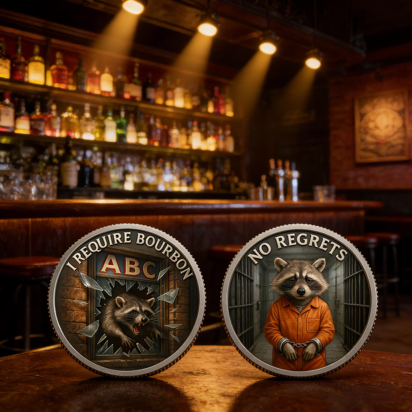 Trashed Panda Incident Challenge Coin