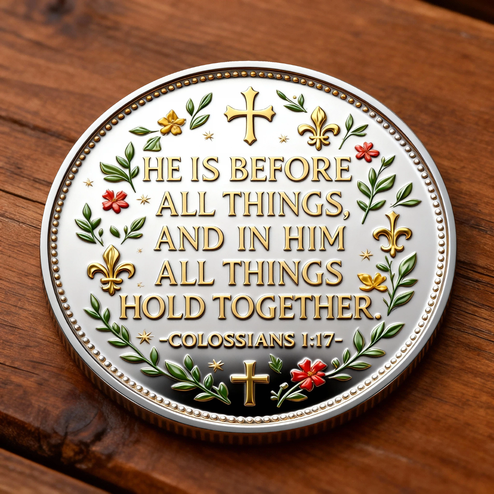 ✝️🕊️“Way, Truth, and Life – Christ Commemorative Coin”
