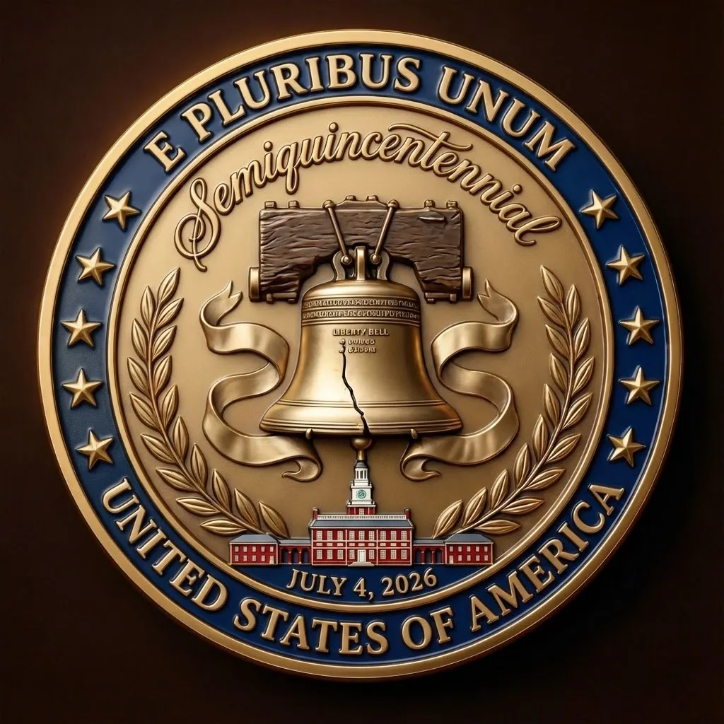 250 Years of Freedom Commemorative Coin