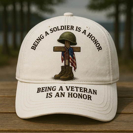 Veteran Is A Honor Casual Hat