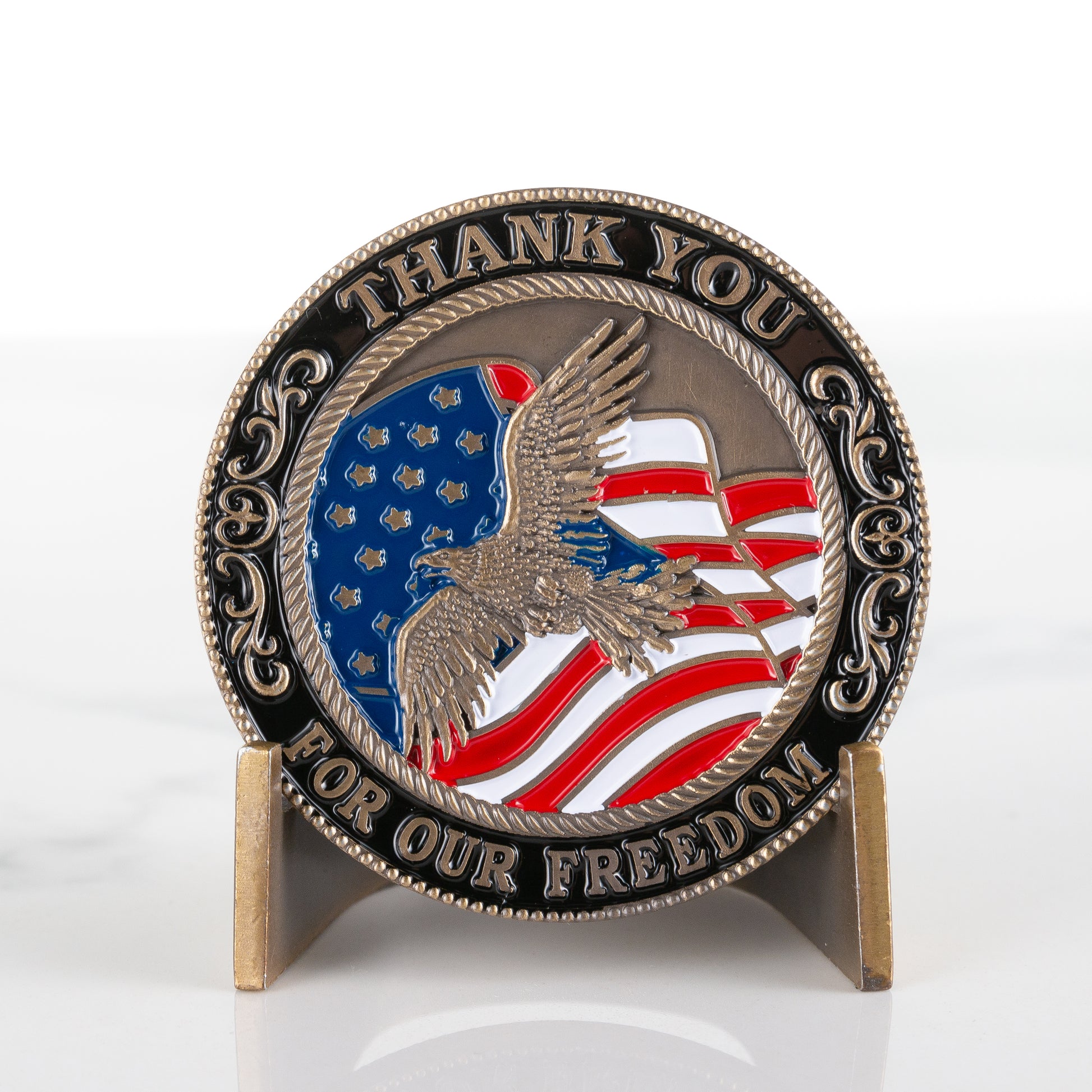 🦅 “Thank You For Our Freedom” Commemorative Coin