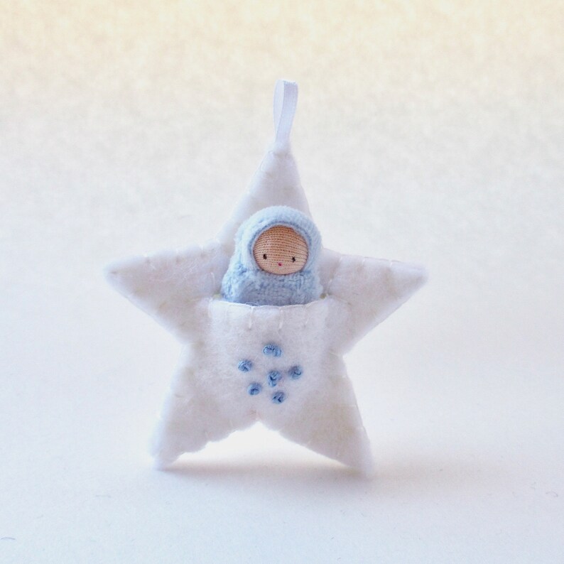 Star Pocket Doll Ornament