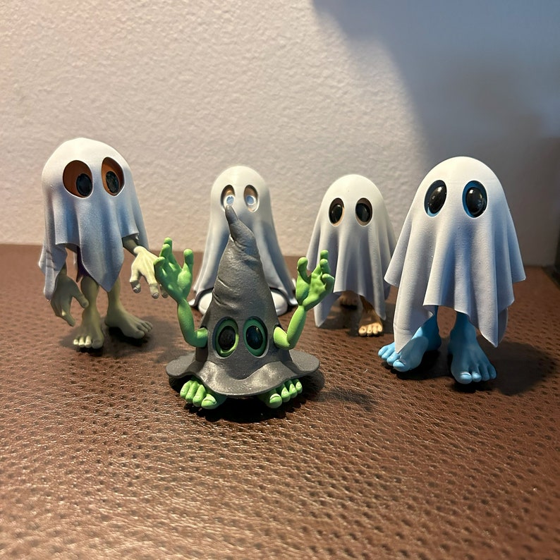Cute Halloween Figurines Ghost