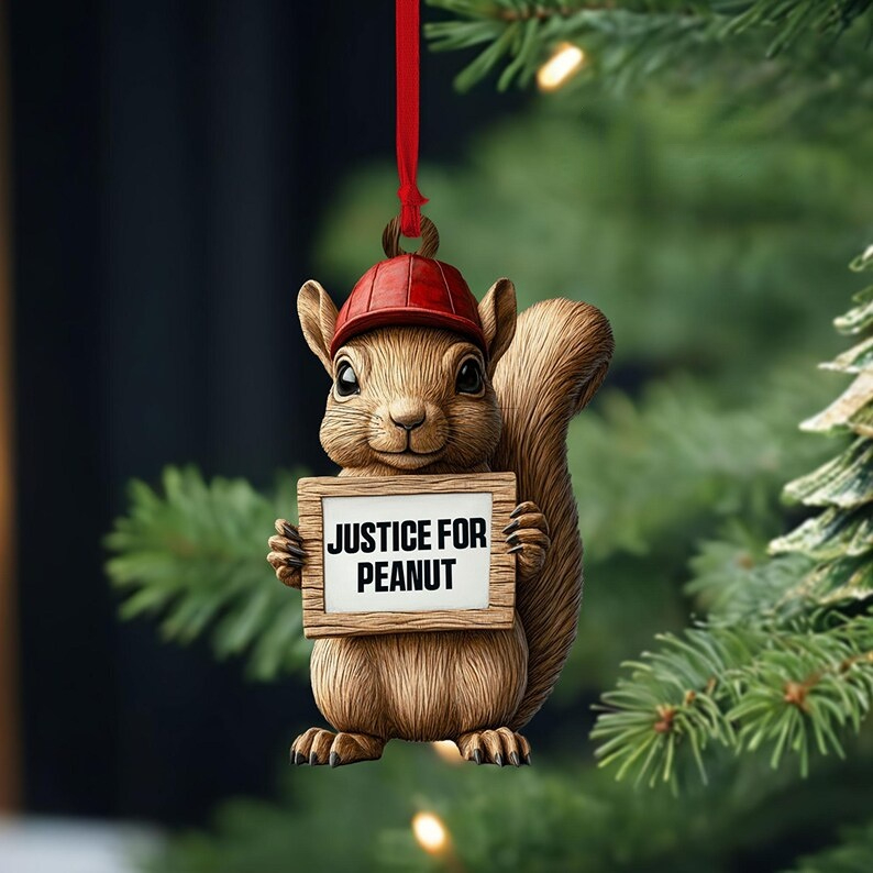 🐿️Squirrel 2D Flat Ornament
