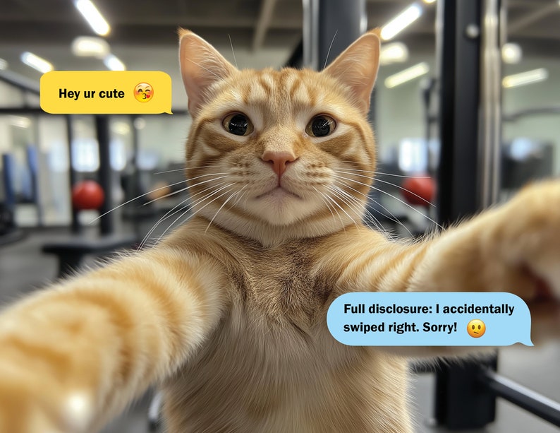 😻Cat Dating Calendar 2025