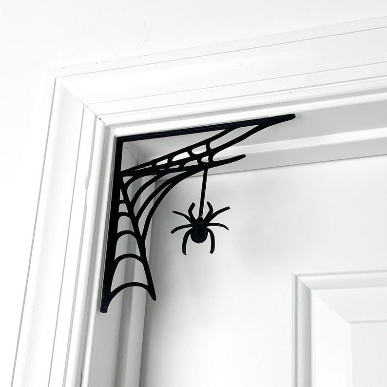 🎃Halloween Spooky Web with Spider Door Corner Decor