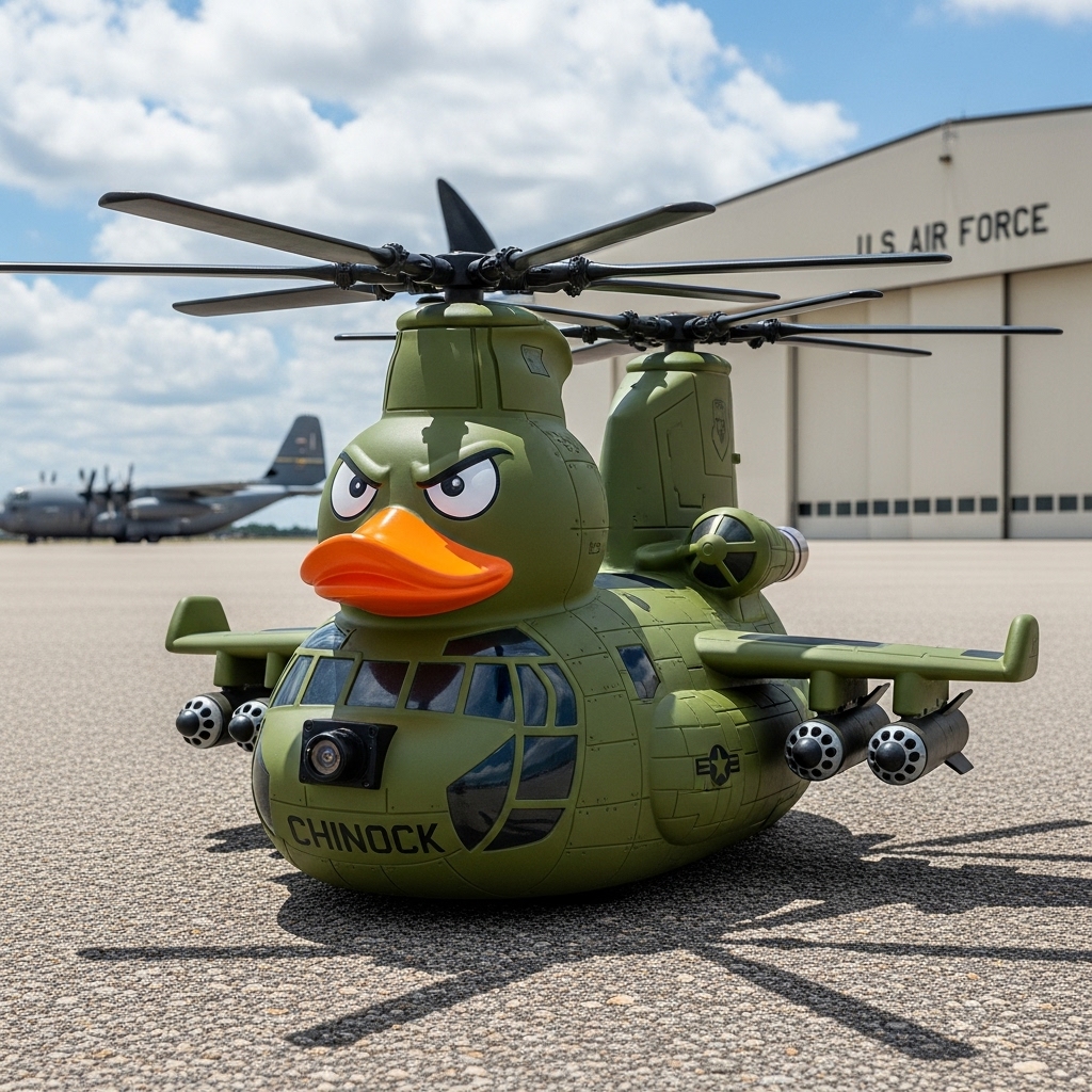 CH-47 Chinook "Quack Hawk" Rubber Duck
