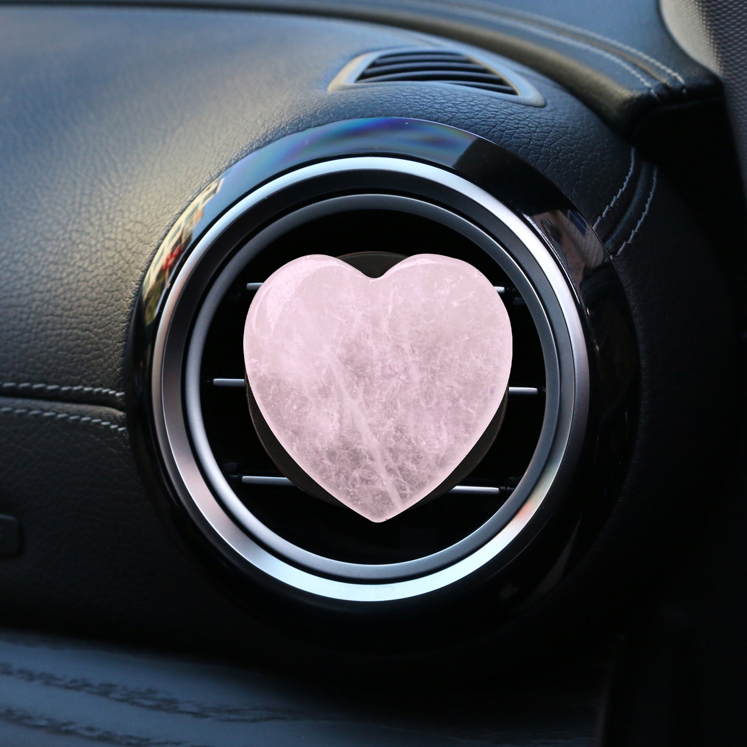 Natural Quartz Crystal Car Vent Clips
