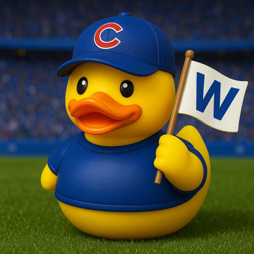 🧢🦆W Flag Victory Duck