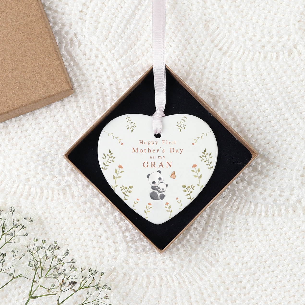 First Mothers Day Mom Nanny Grandma Ornaments Gift