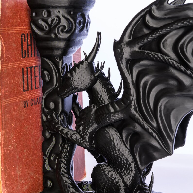 Whimsical Dragon Bookends: A Must-Have for Fantasy Lovers
