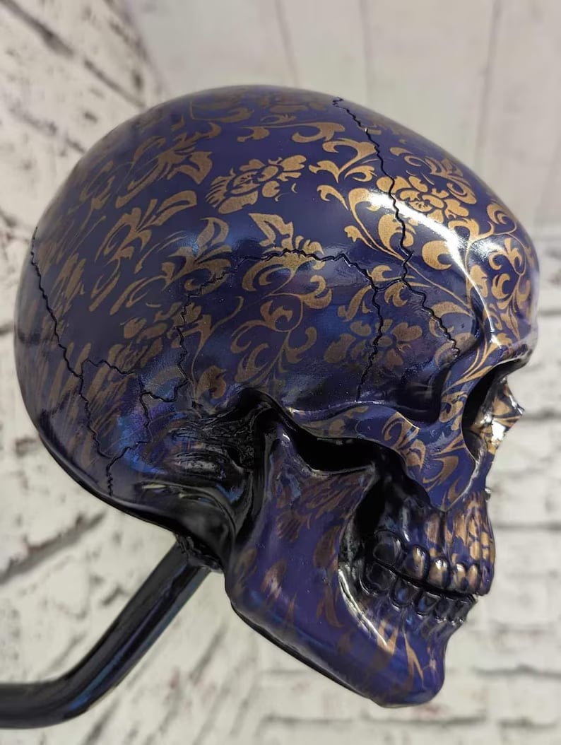 🔥LAST DAY 50% OFF-🏴‍☠️Motorcycle Helmet and Jacket Skull Holder☠️