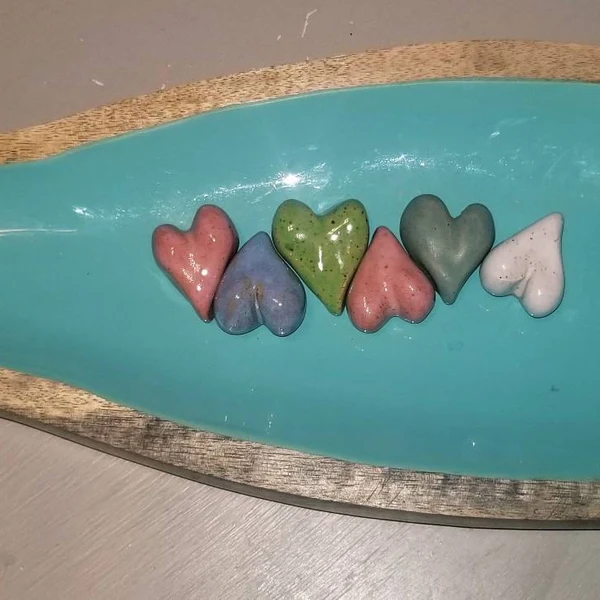 Pocket Hearts Worry Stone