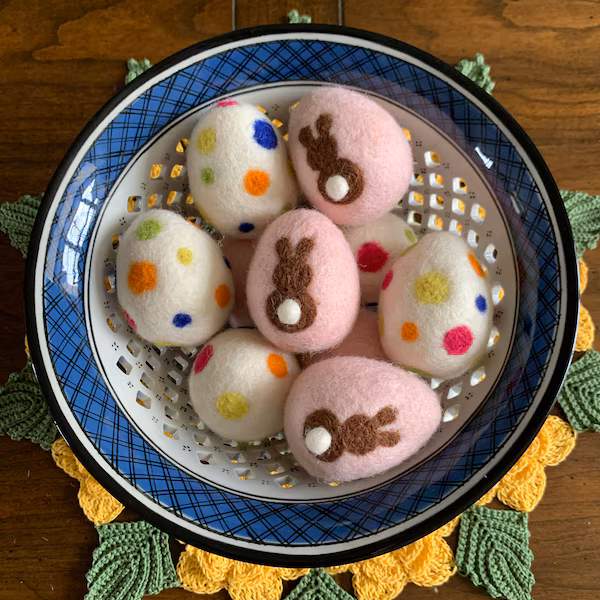 Easter Felt Eggs