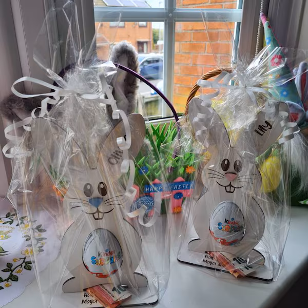 🐰Personalized Easter Bunny Egg Holder