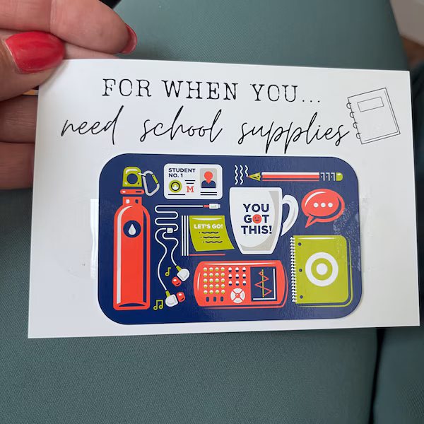 🎁College Gift Card Care Package