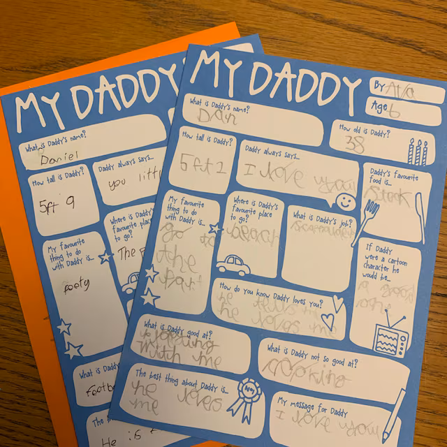 Daddy Father's Day / Birthday Card