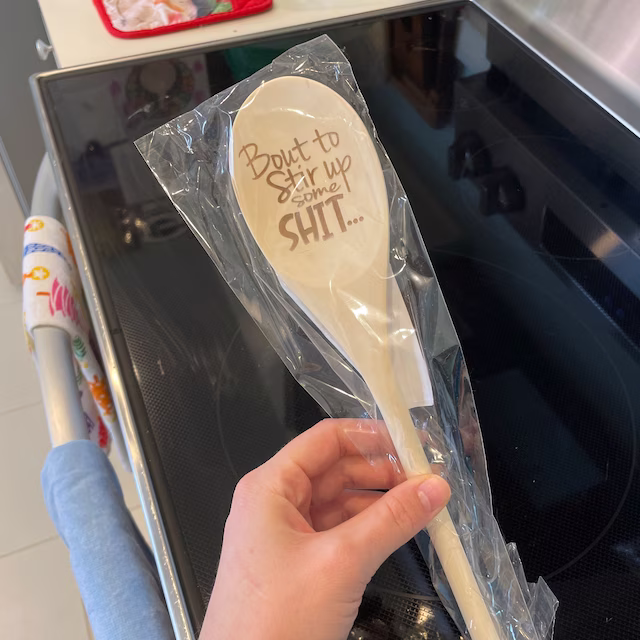 Laser Engraved Funny Wood Spoons🤣