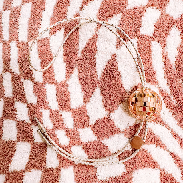 Disco Ball Bolo Tie