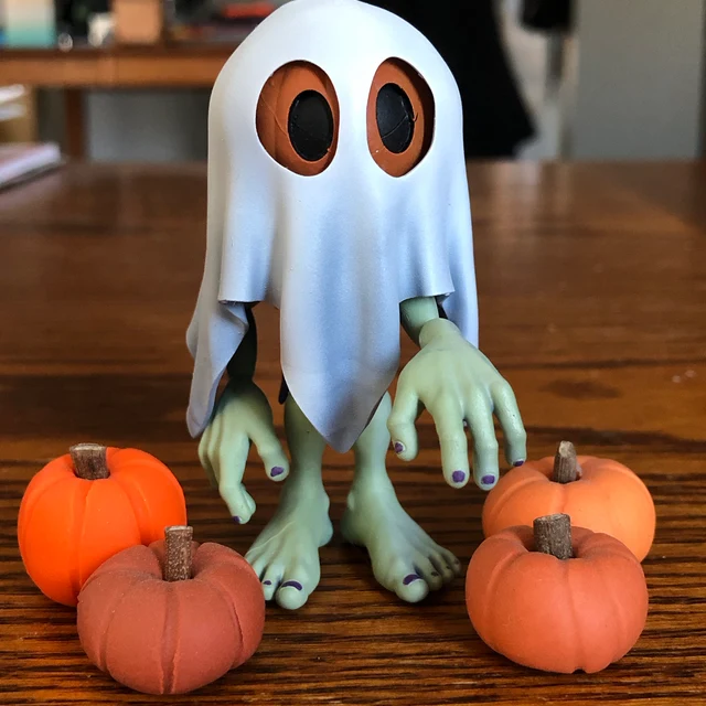 Cute Halloween Figurines Ghost