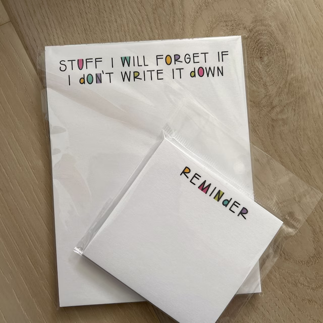 😆To Do List Notepad | Funny Stationery