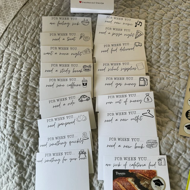 🎁College Gift Card Care Package