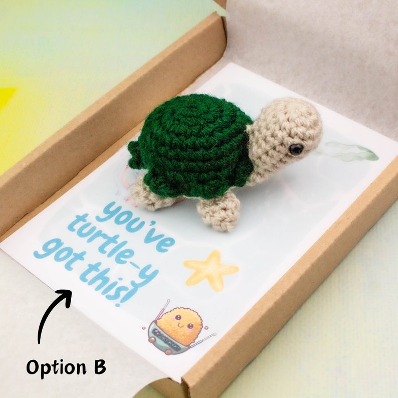 Crochet Travel Turtle Gift Keychain Gifts