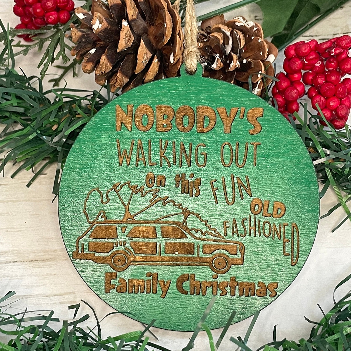 Funny Christmas Ornament