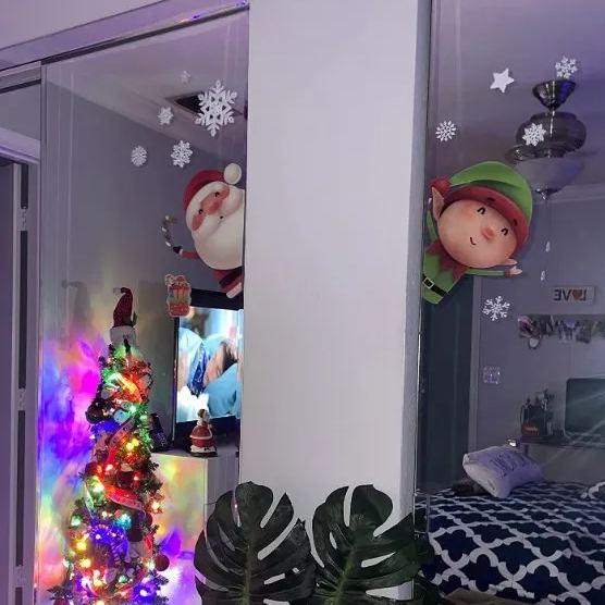 ❄Christmas Window Clings