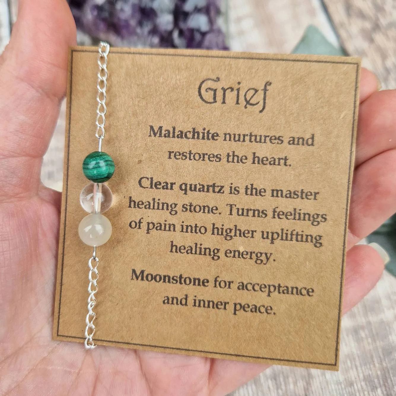 💕Emotional Support Gemstone Bracelet✨