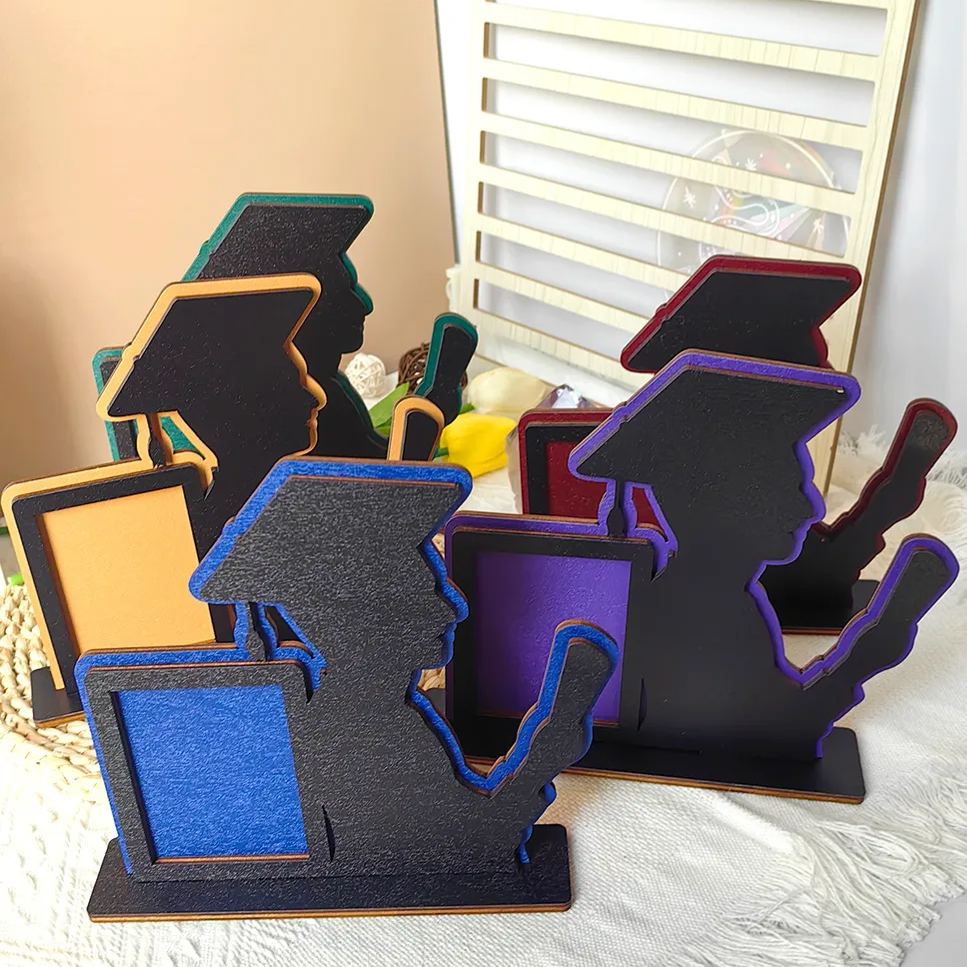 🎓2024 Graduation Photo Wooden Photo Frame Ornaments-Perfect Gift💝
