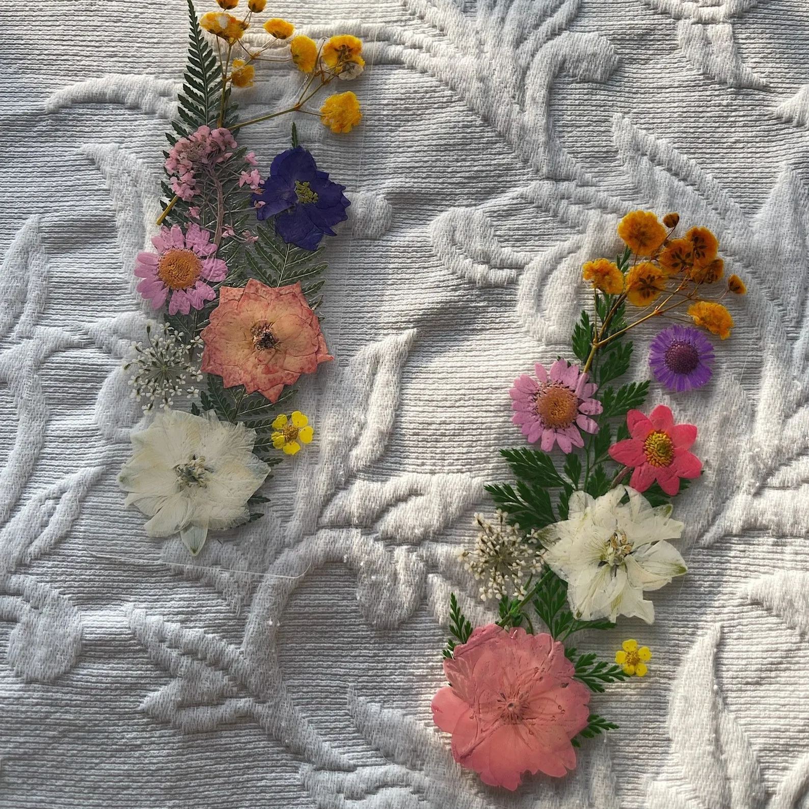 Handmade Floral Bookmarks With Tassel