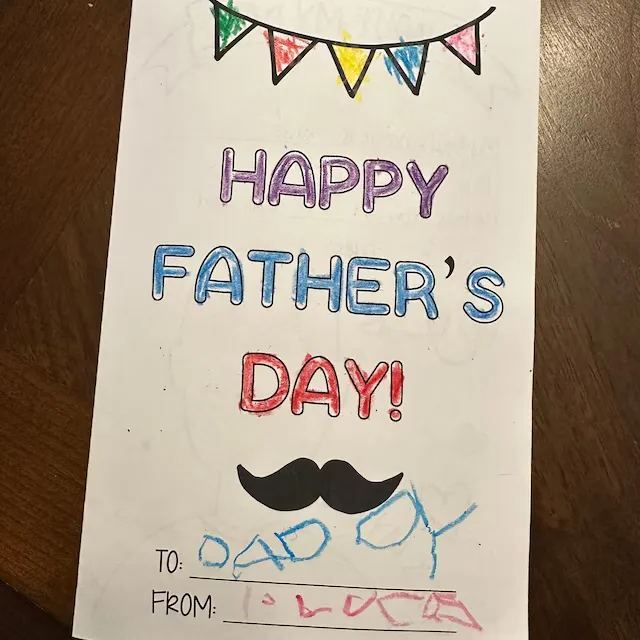 About My Dad - Father's Day Card