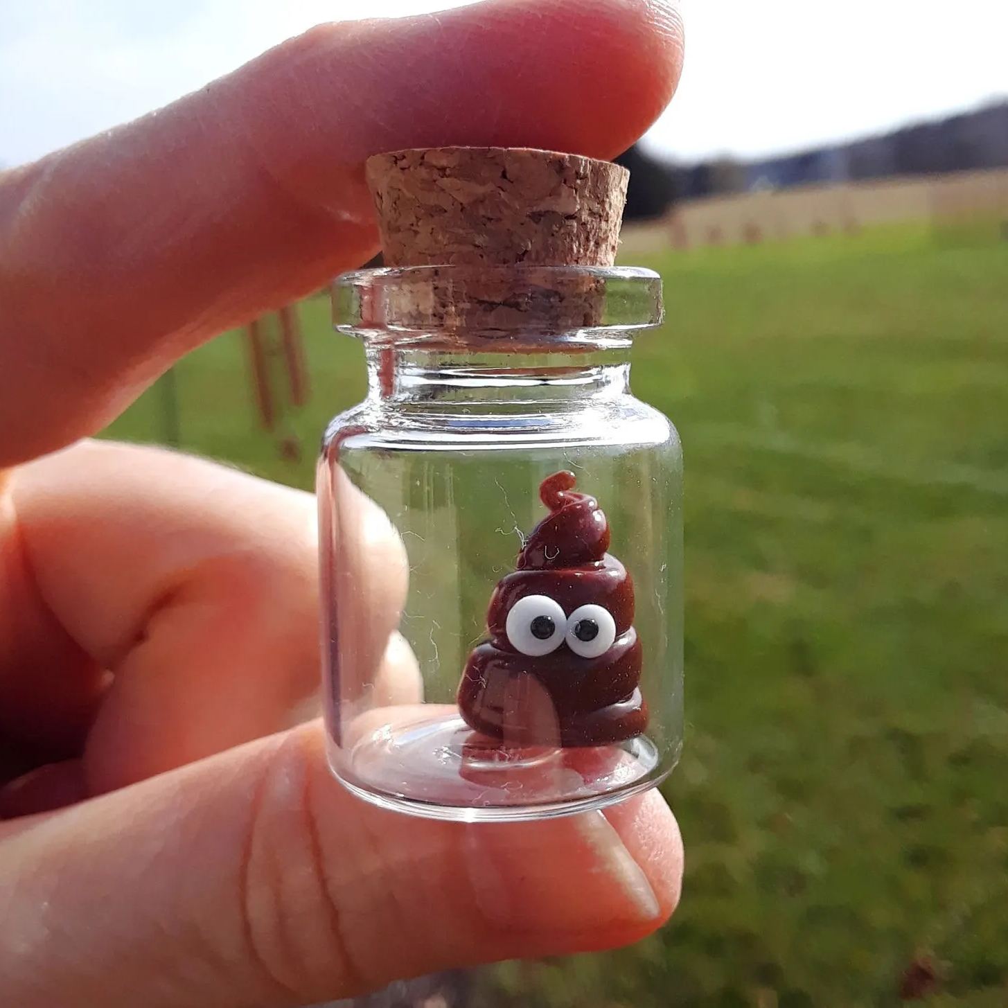 Funny Screaming Pickle in a Bottle