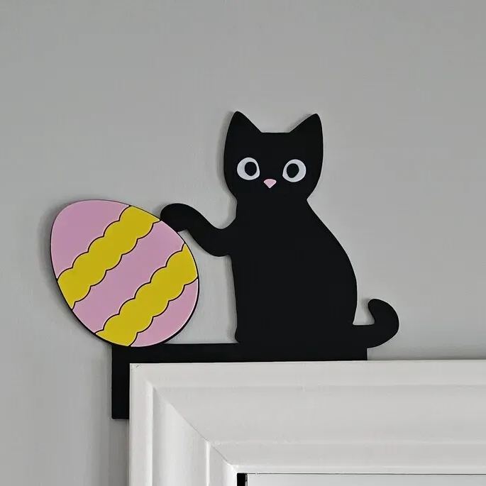 😹Naughty Cat Door Frame Ornaments