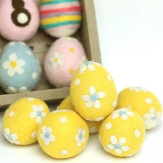 Easter Felt Eggs