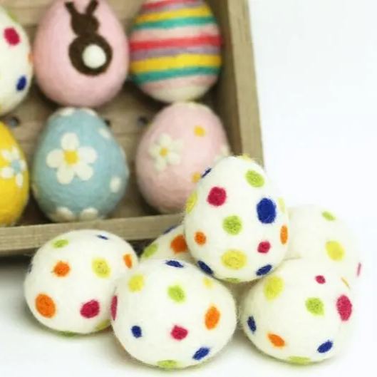 Easter Felt Eggs