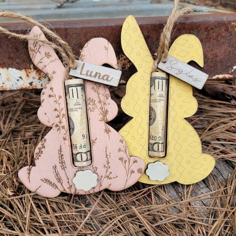 Easter Cute Bunny Money Holder