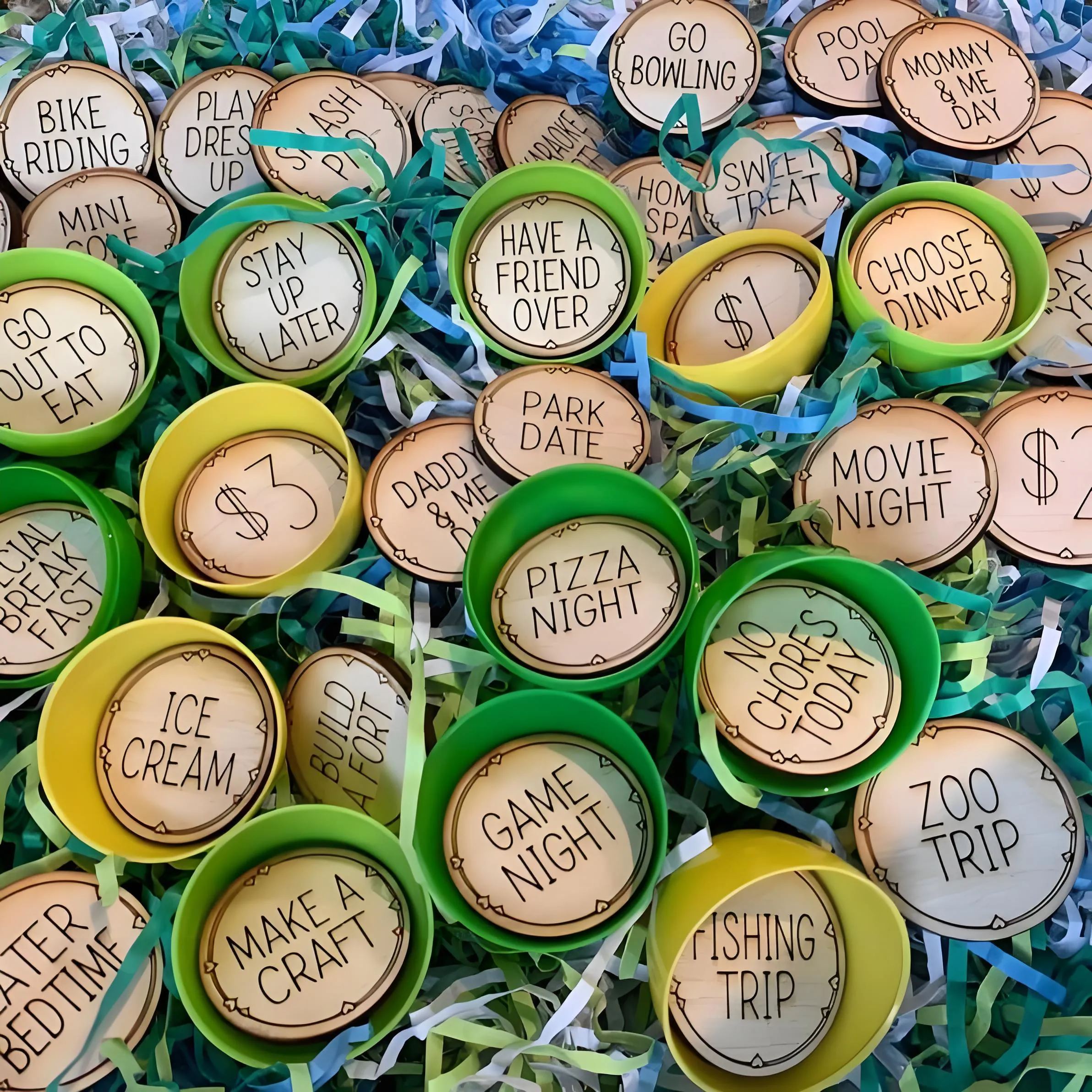 🐰Wooden Easter Reward Coins