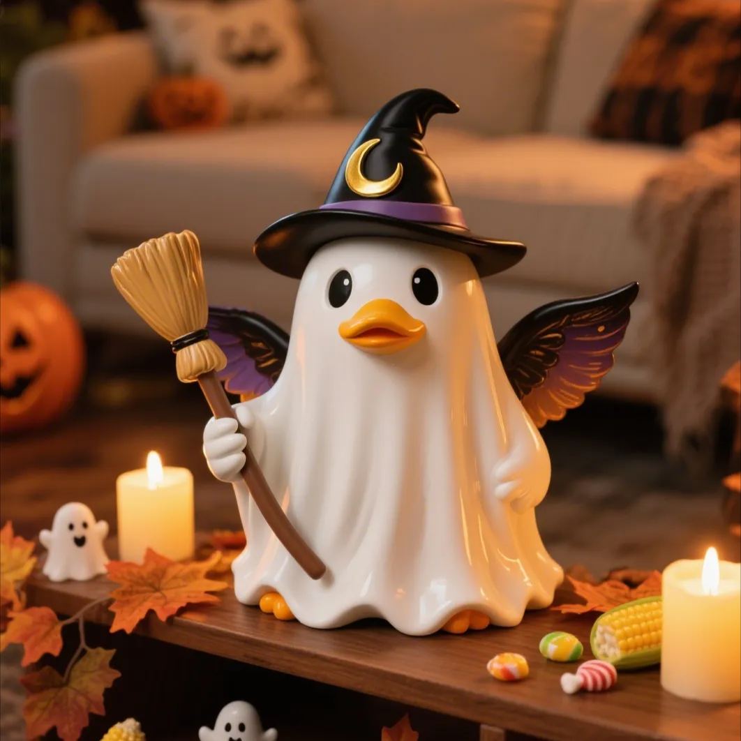 🎃Ghost-Duck Halloween Figurine