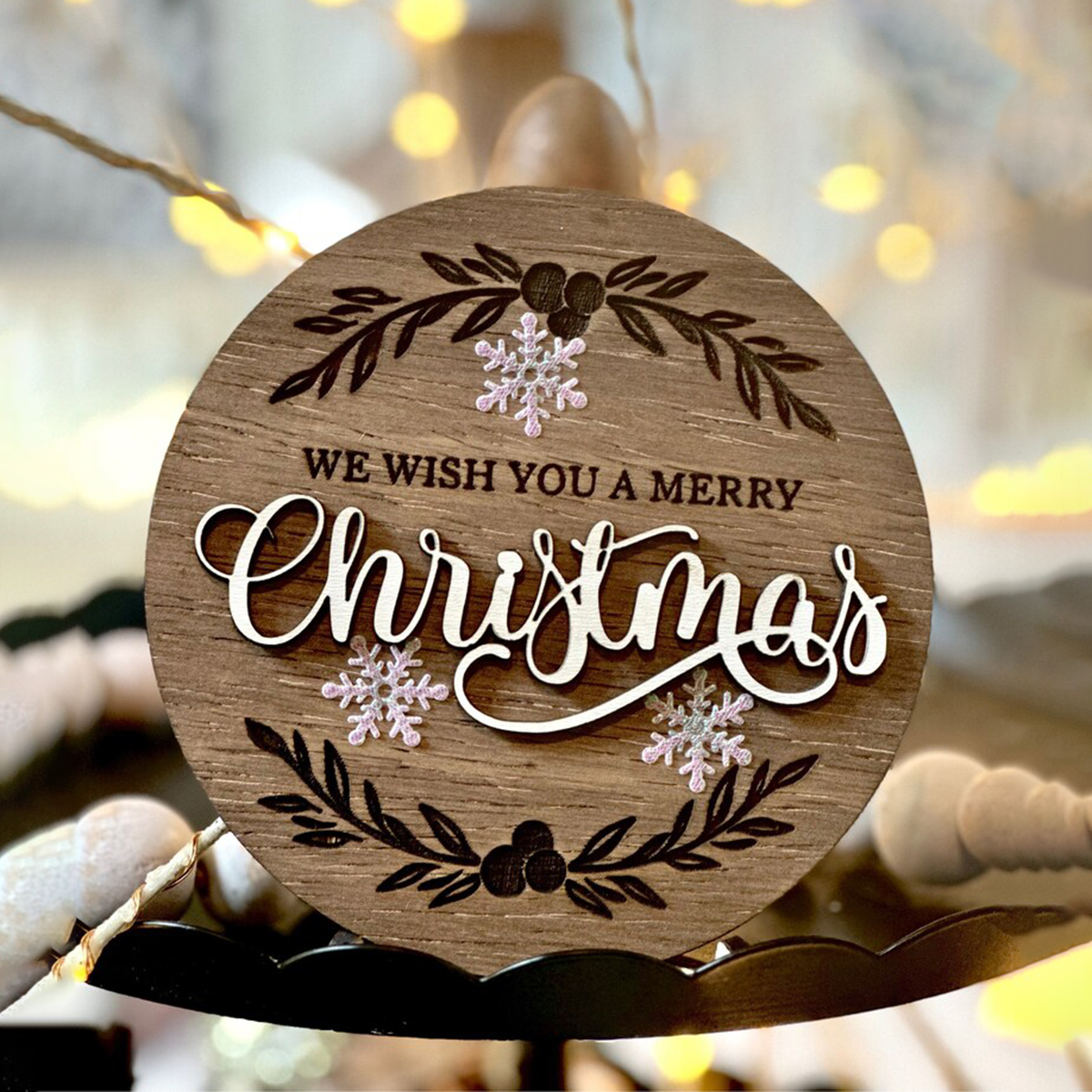 🎄Nativity Christmas Tiered Tray Decor