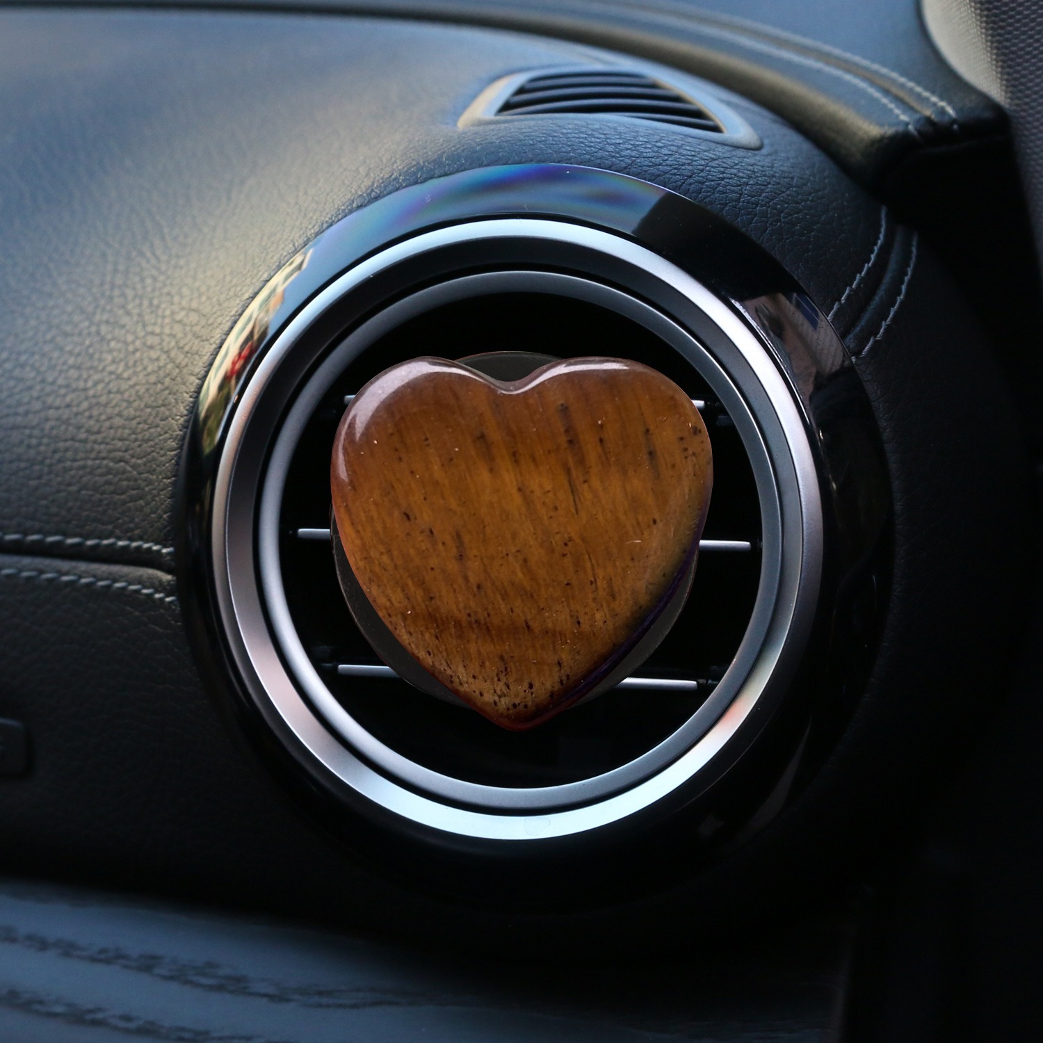 Natural Quartz Crystal Car Vent Clips